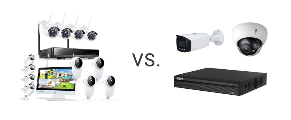 Billige Videoüberwachung vs. Markenprodukt